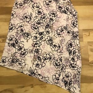 White House Black Market Hi-low skirt